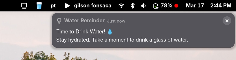 Water Reminder